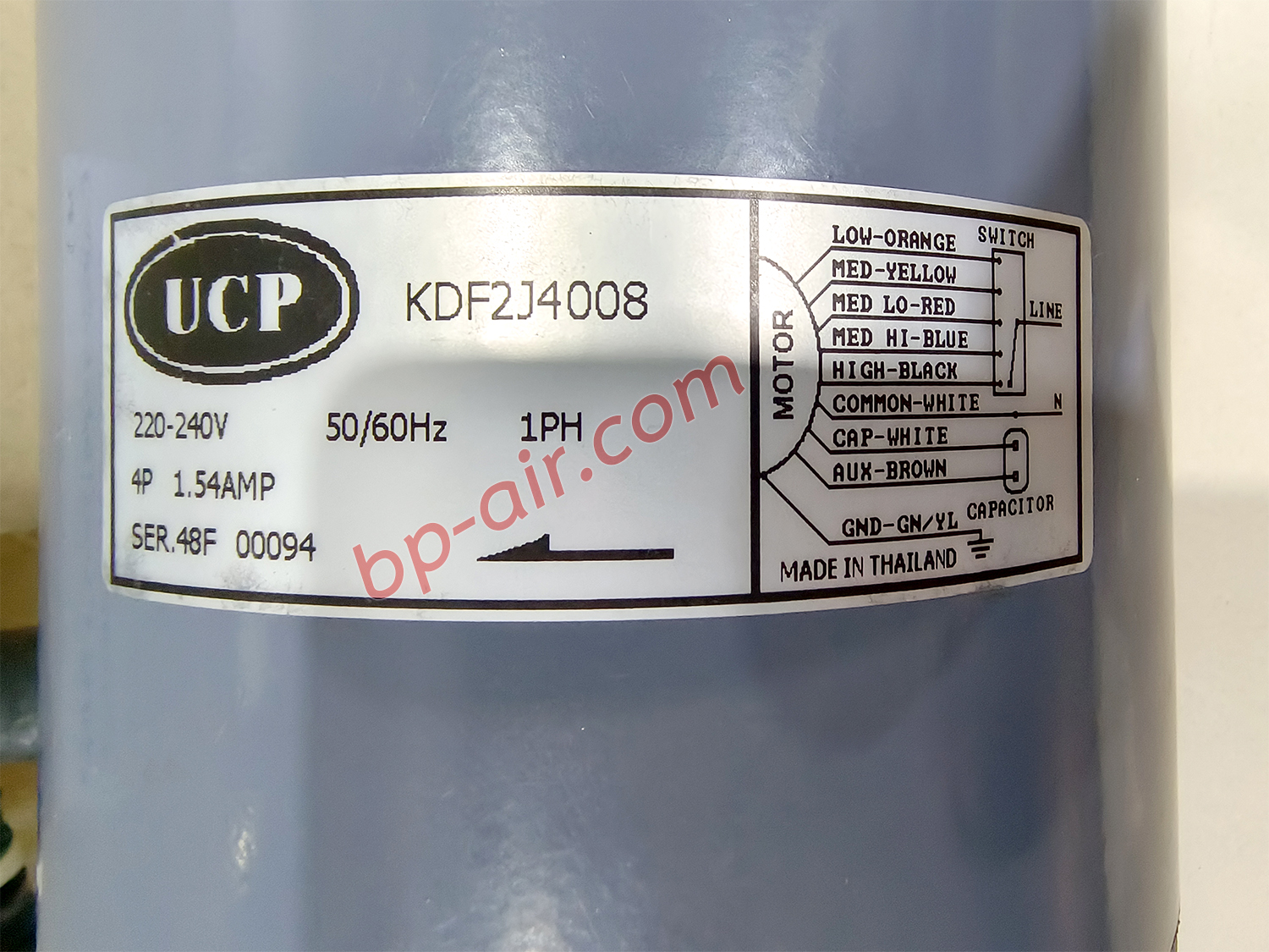 มอเตอร์คอยล์เย็น 7455LVA-A11S (KDF2J4008)