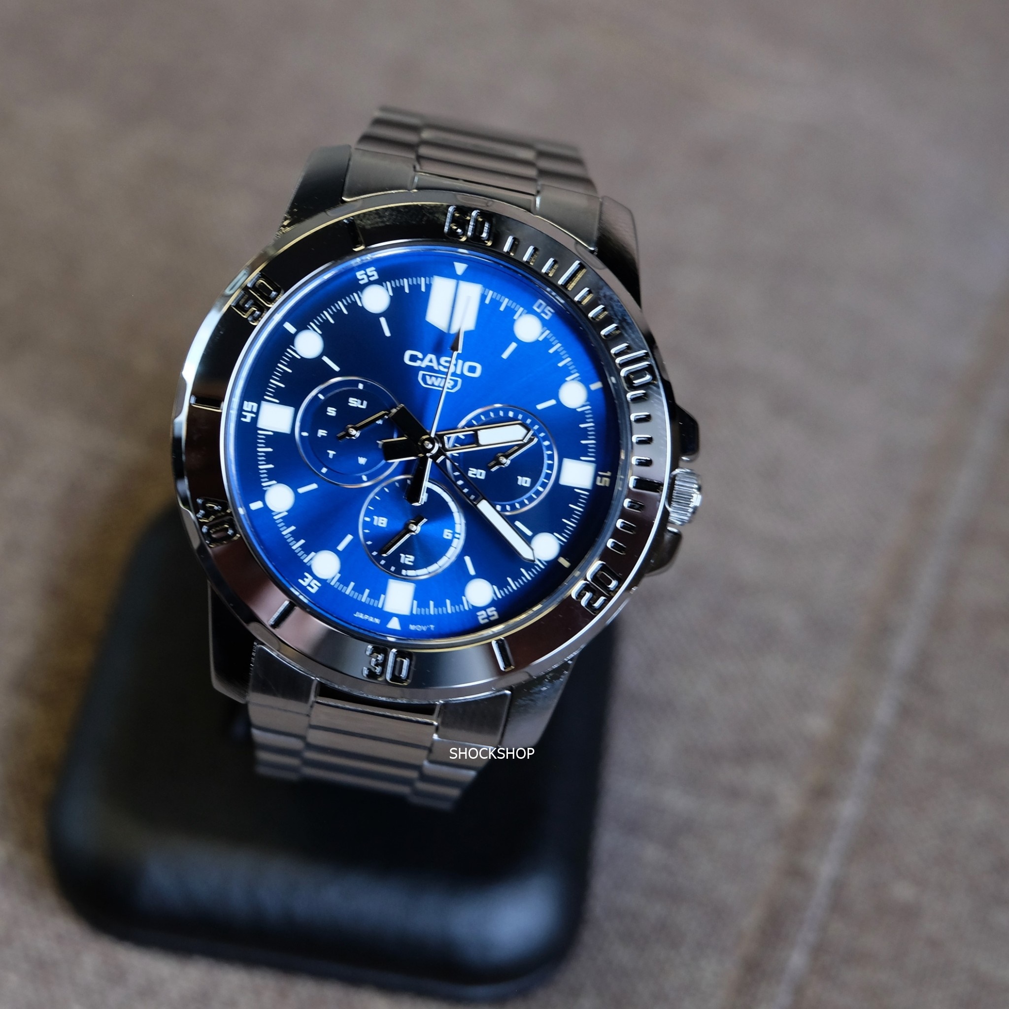 นาฬิกาผู้ชาย Casio รุ่น MTP-VD300D-2E คาสิโอ