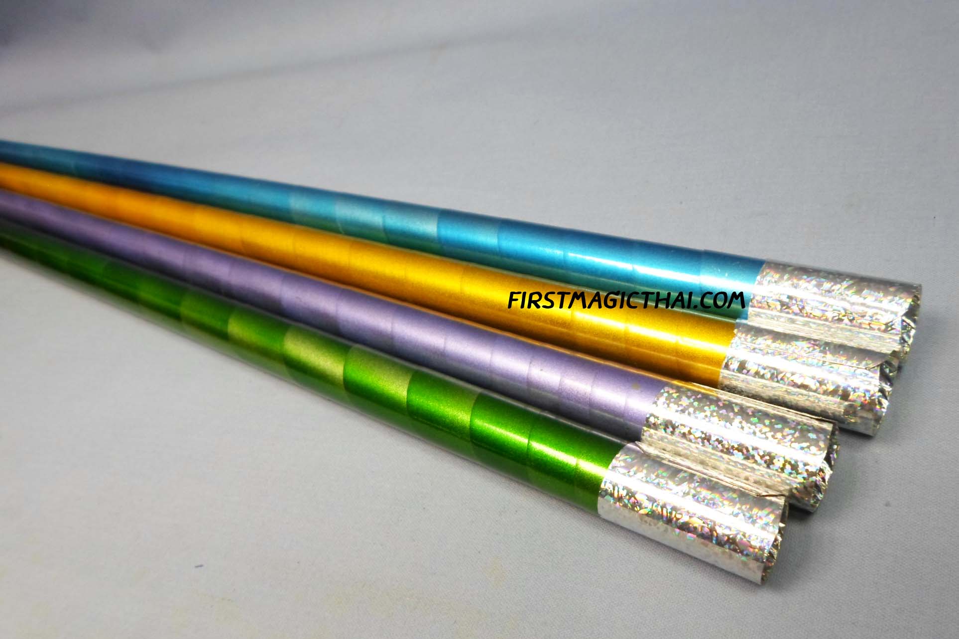 ผ้าเป็นไม้เท้า สีนีออน เหลือง (สแตนเลส)