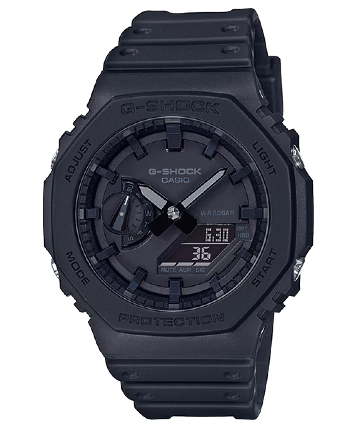 นาฬิกาผู้ชาย Casio G-shock รุ่น GA-2100-1A1 จีช็อค