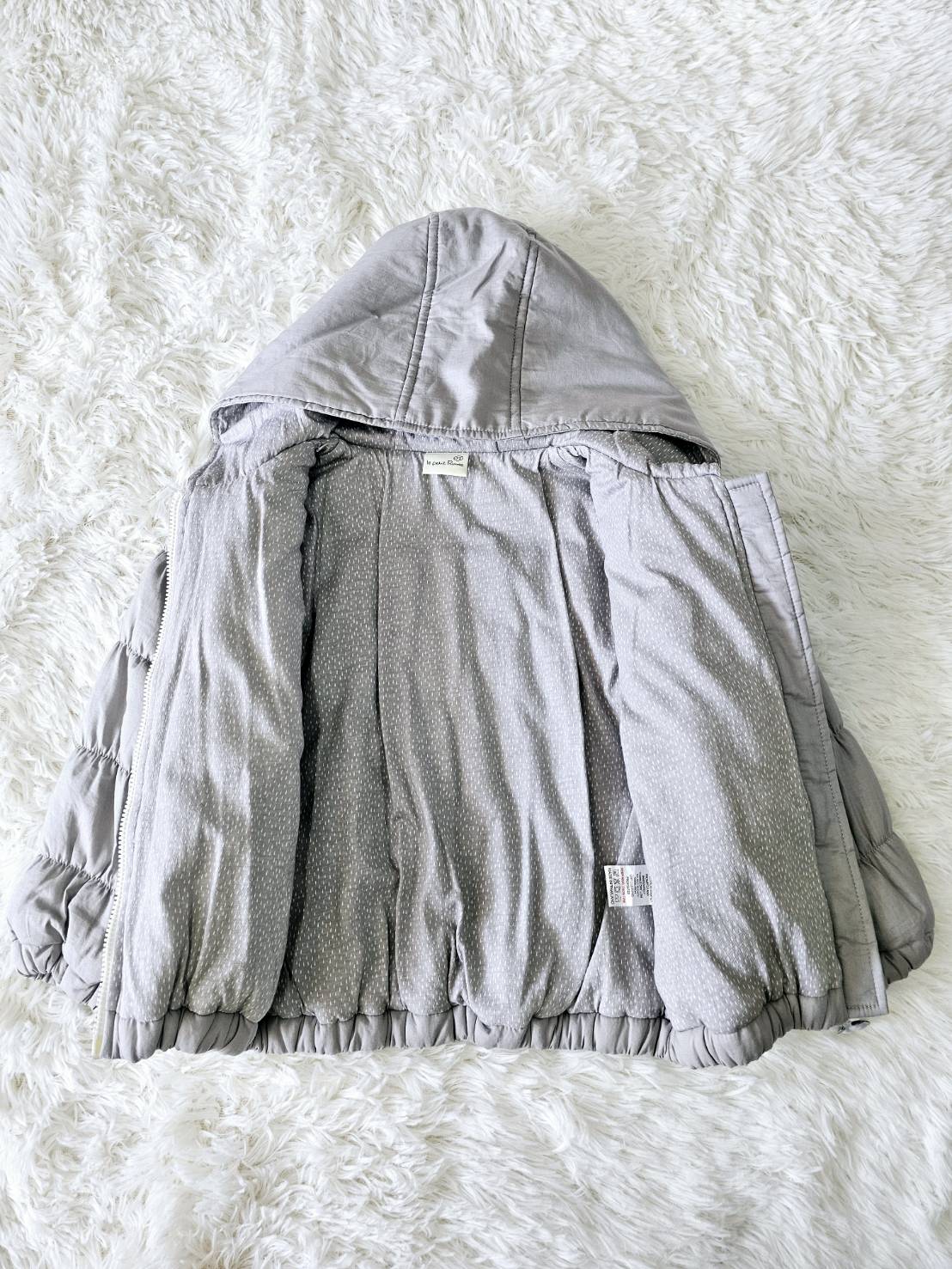 เสื้อกันหนาว Le Petie Pumm ไซส์ 3y สีเทา by ChaLom มือสอง เหมือนใหม่ ไม่มีตำหนิ ผ่านการซักไม่ผ่านการใช้งาน