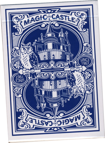 Magic Castle Playing Cards (Blue)
