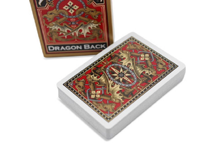 Bicycle Gold Dragon Back Playing Cards