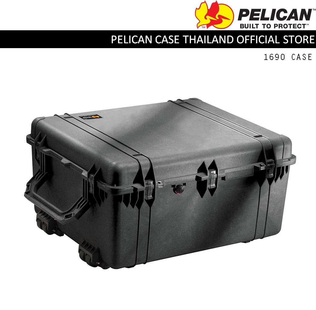 PELICAN 1690 CASE WITH FOAM - BLACK