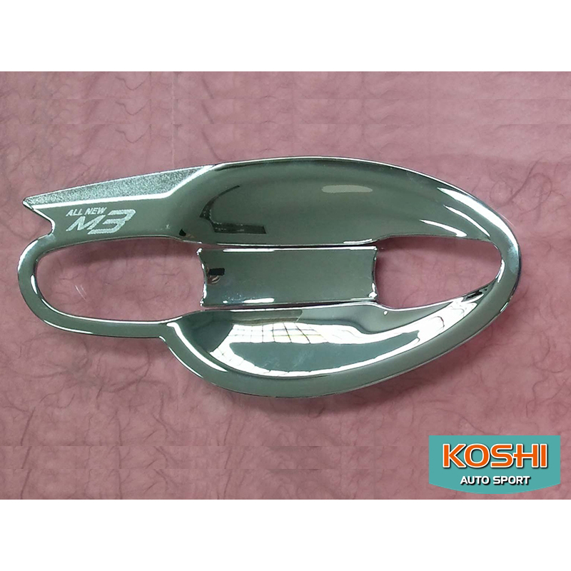 Mazda3 ปี 2014 เบ้ารองมือ ชุบโครเมี่ยม ยี่ห้อ lekone (8ชิ้น)