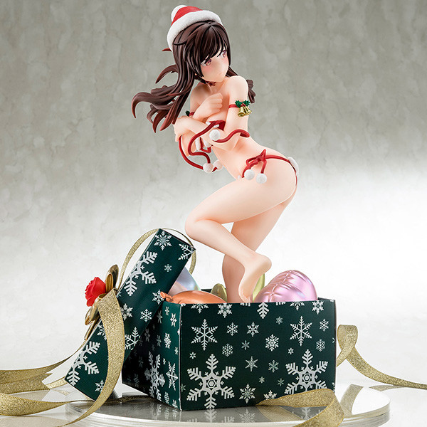 Mizuhara Chizuru in a Santa bikini