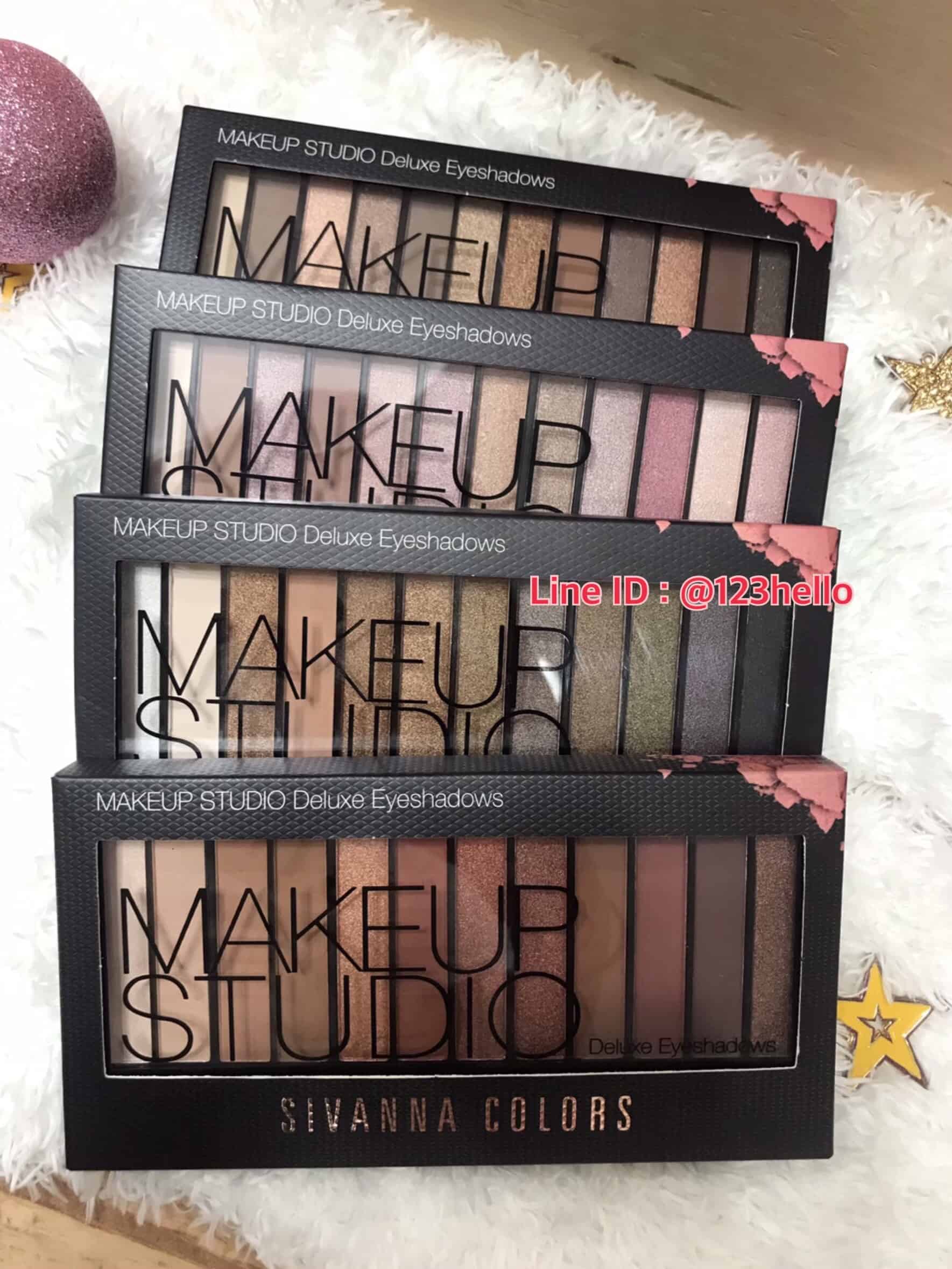 SIVANANA COLORS MAKEUP STUDIO Deluxe Eyeshadows ITEM NO.:HF202 20.4g ซีเวนน่า คัลเลอร์ เมคอัพ สตูดิโอ ดีลักซ์ อายแชโดว์