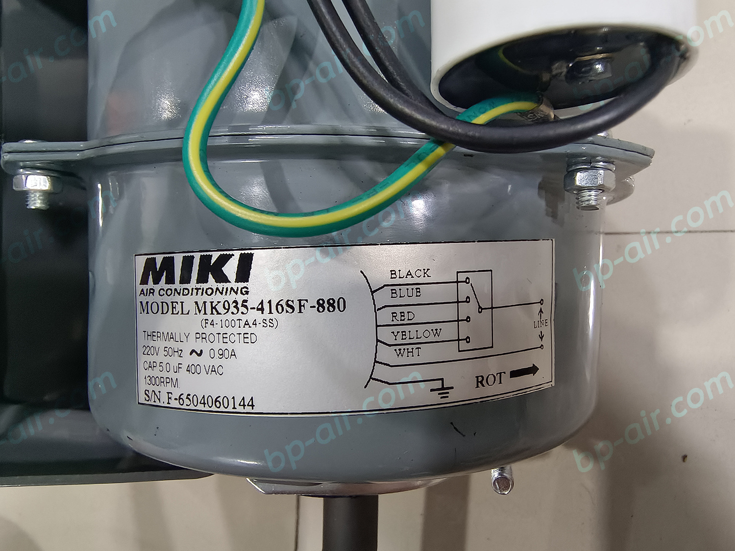 มอเตอร์คอล์ยเย็นแกนยาว 2 แกน MK935-416SF-880-A