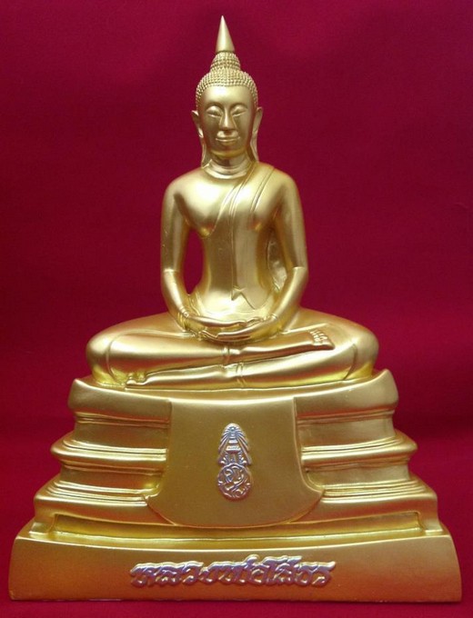 พระพุทธโสธร หลวงพ่อโสธร หน้าตัก 5 นิ้ว สีทอง