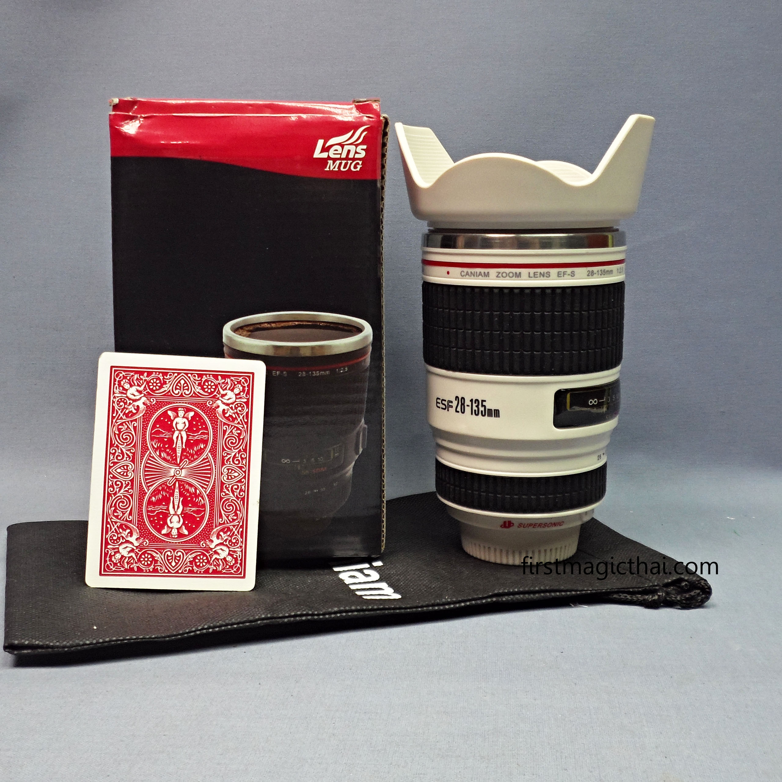 ﻿- แก้วน้ำเลนส์กล้อง ขนาดกลาง กล่องทึบ / Camera Lens Cup 2