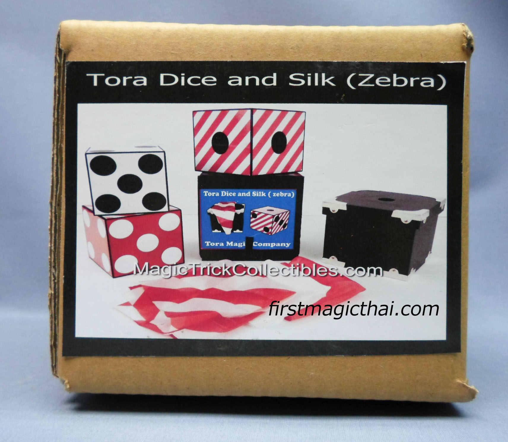 Tora Dice and Silk (zebra)