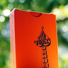 Ace Fulton's Orange Playing Cards