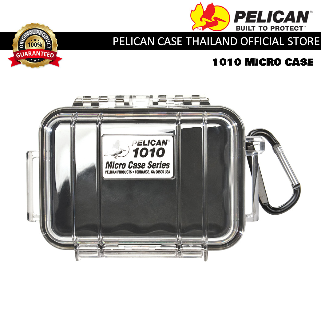 PELICAN 1010 MICRO CASE, Black/Clear