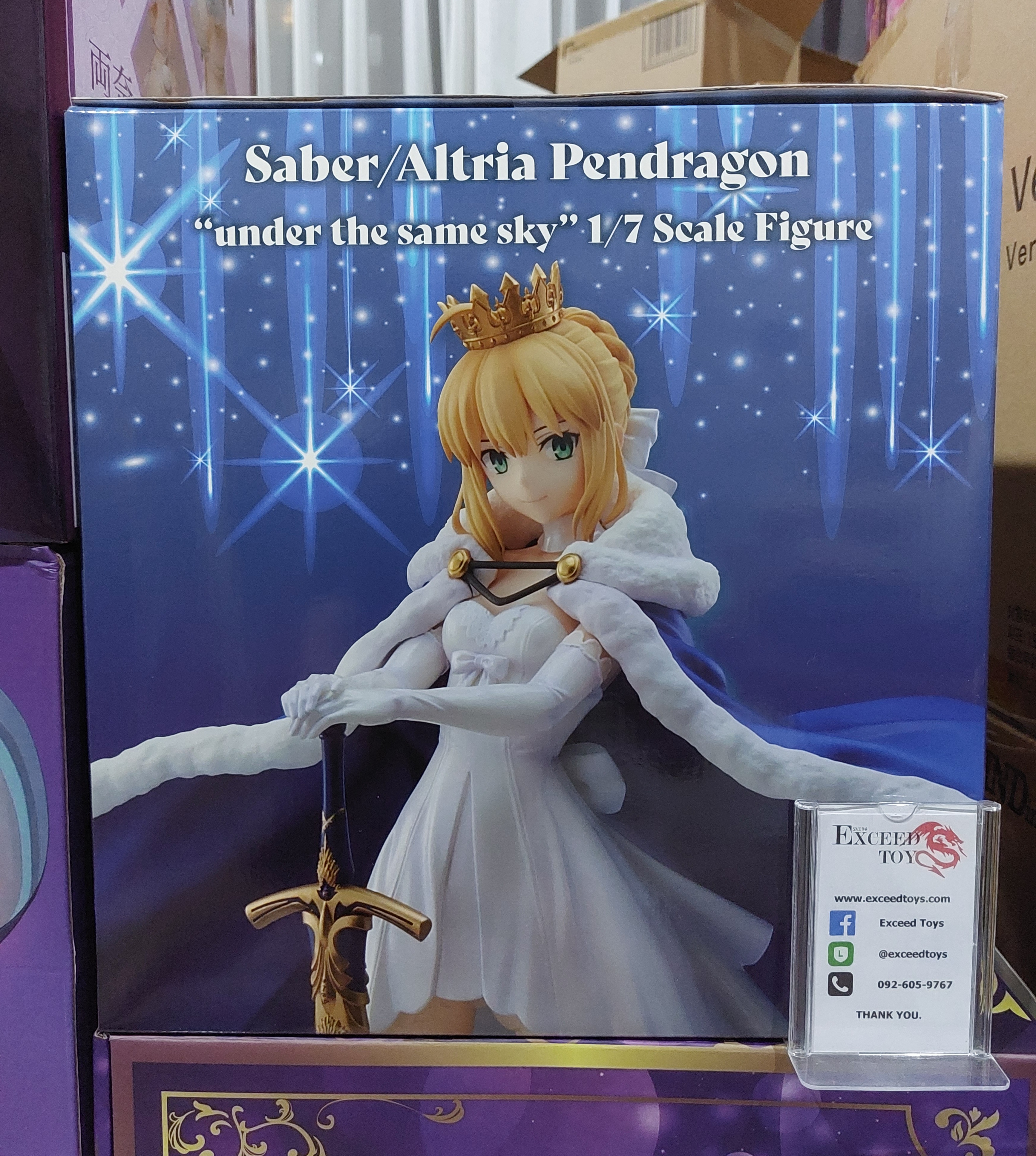 Altria Pendragon Saber under the same sky