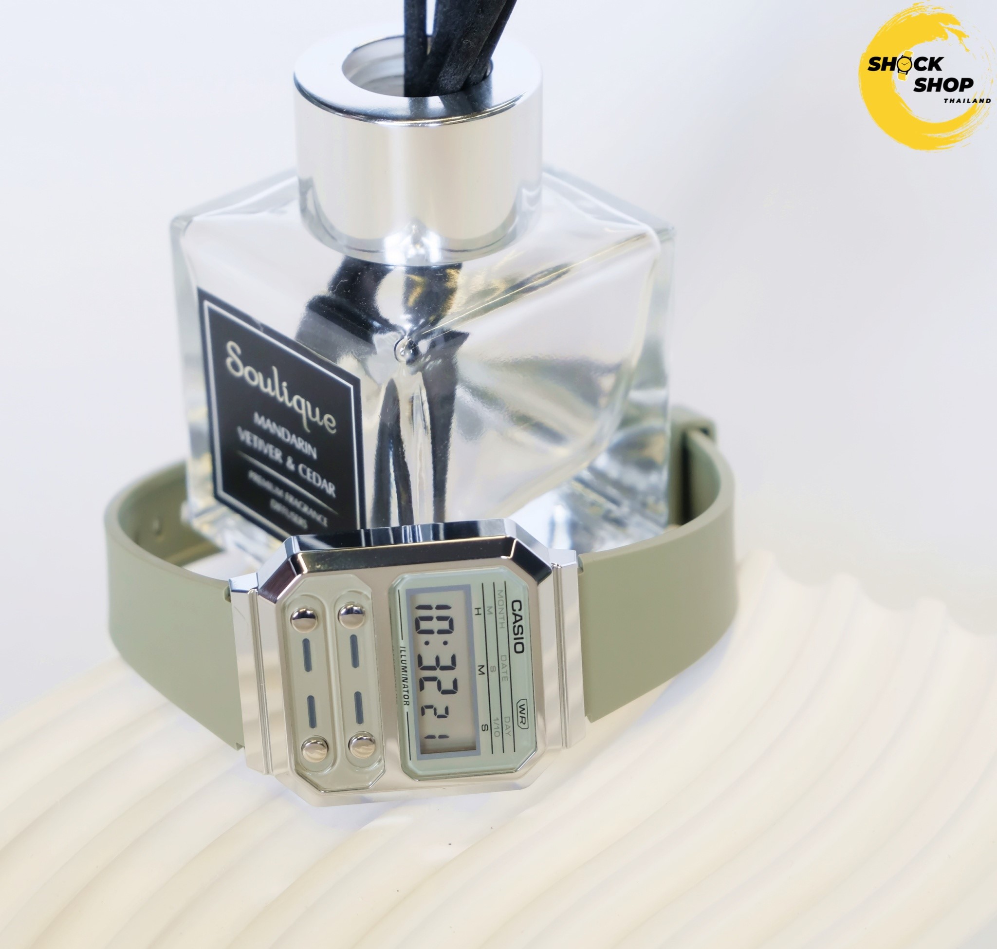 นาฬิกาข้อมือ Casio รุ่น A100WEF-3A คาสิโอ