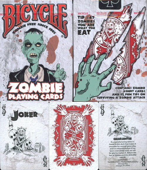 Bicycle Zombie Playing cards