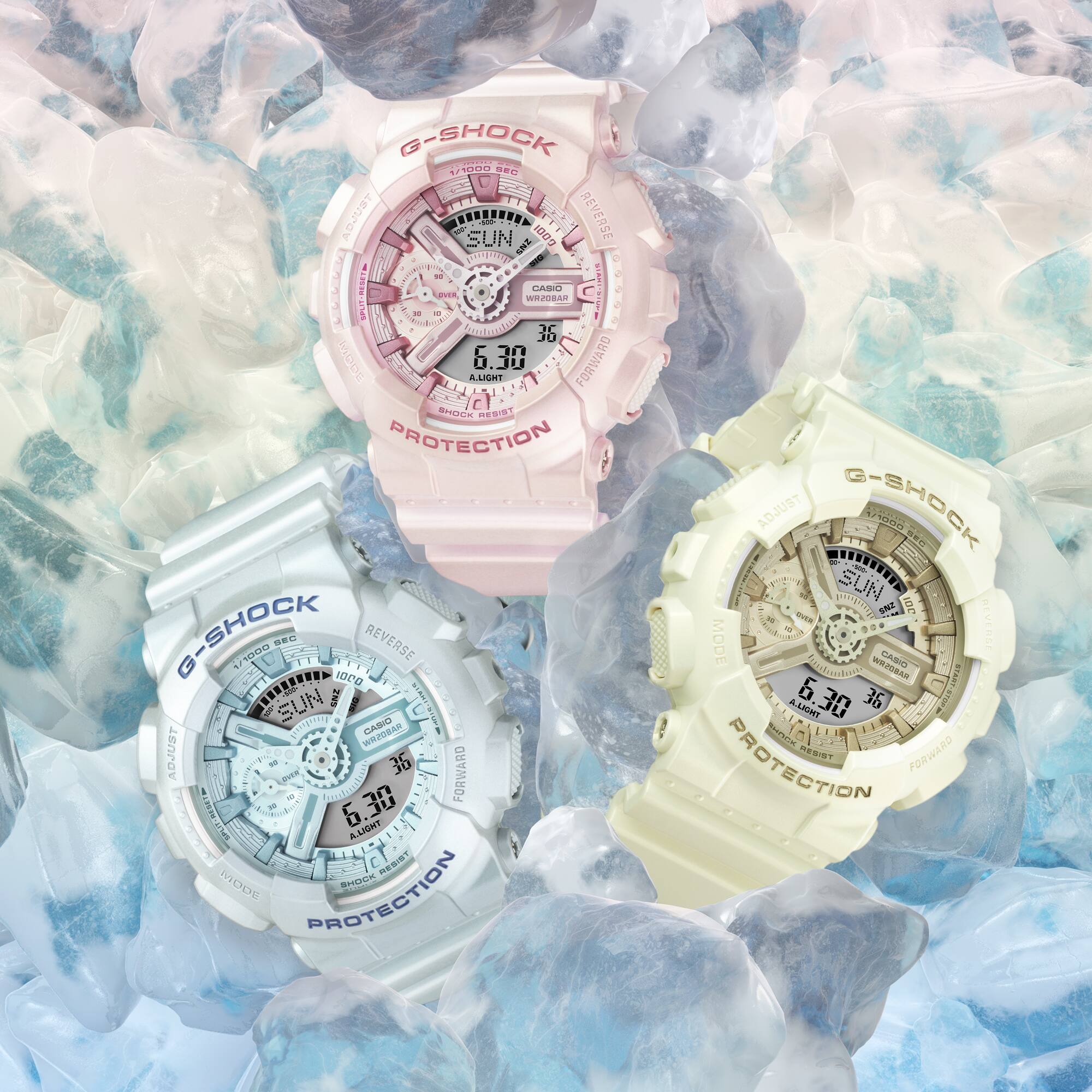 Casio G-Shock นาฬิกาผู้หญิง รุ่น GMA-S110ST-4A จีช็อค