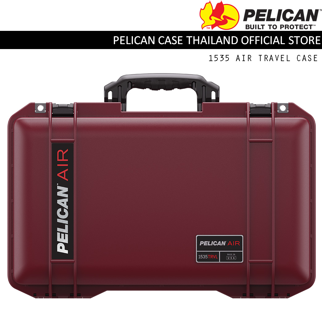 PELICAN 1535 AIR TRAVEL CASE - OXBLOOD