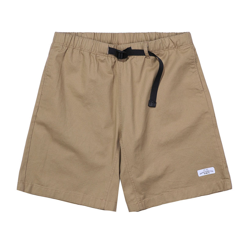 กางเกงขาสั้นสีกากี Smokinglife shorts