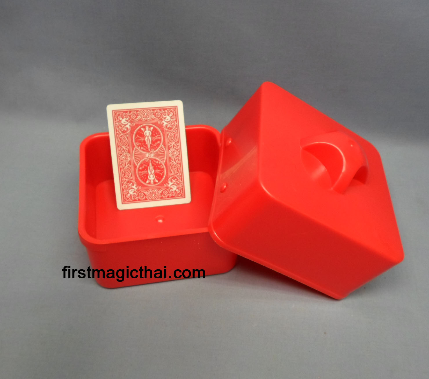กล่องเสกของ ทรงเหลี่ยม พลาสติก / Magic Candy Box