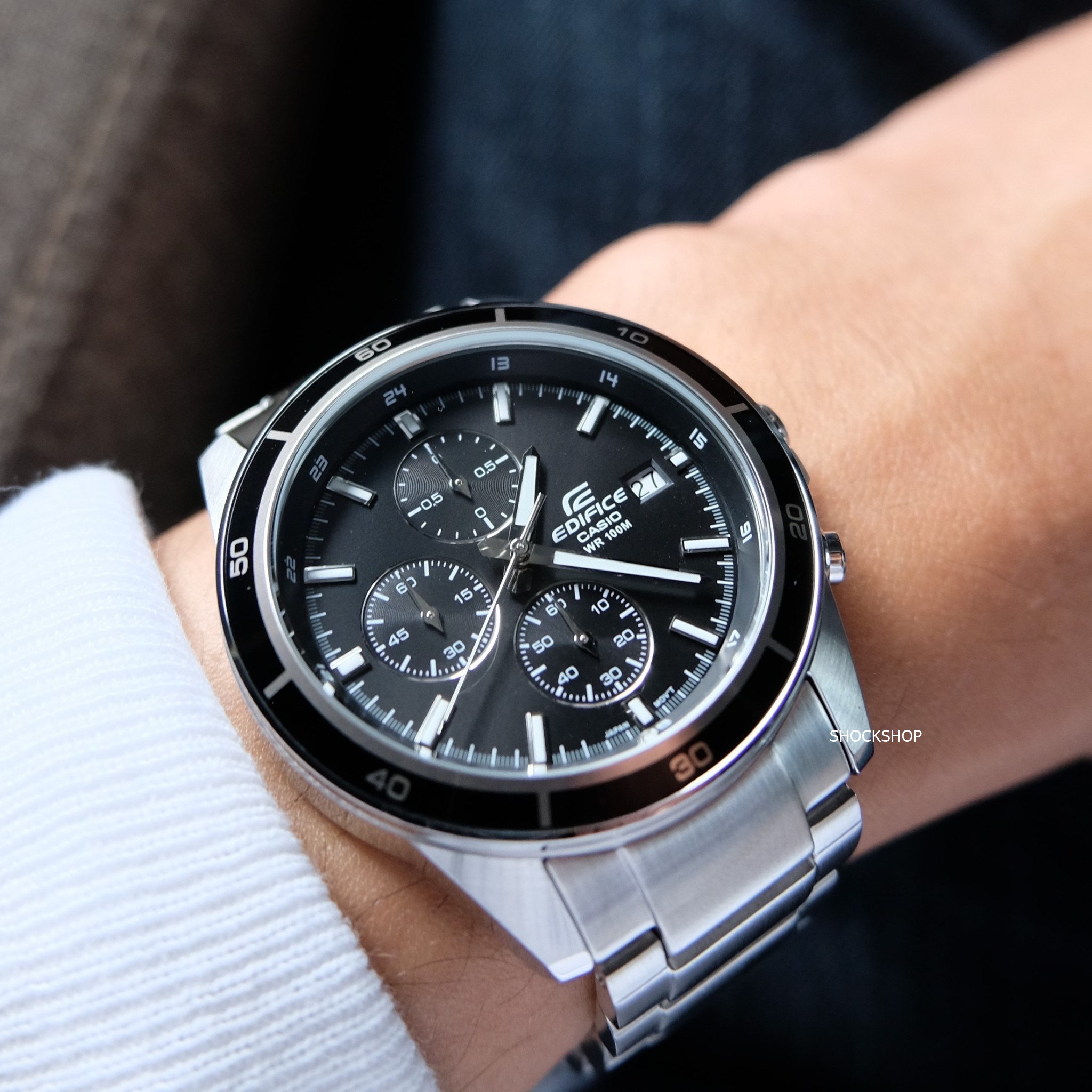 นาฬิกาผู้ชาย Casio EDIFICE รุ่น EFR-526D-1AV คาสิโอ