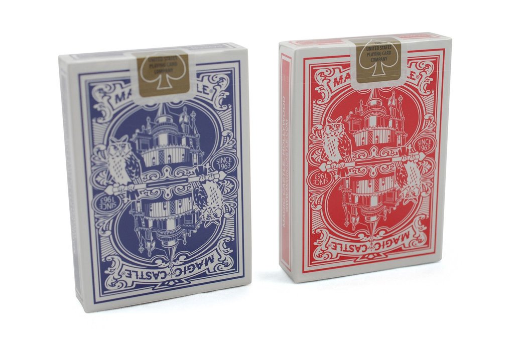 Magic Castle Playing Cards (Red)