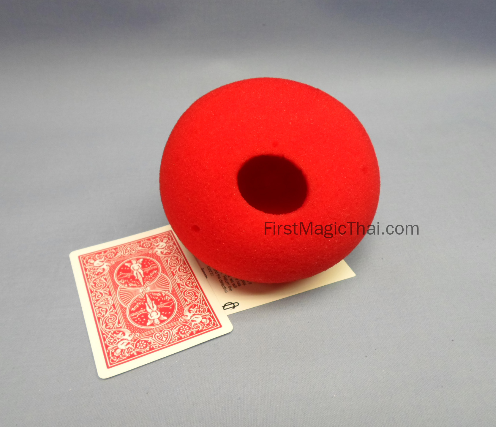 ฟองน้ำเล็กเป็นใหญ่ สีแดง (Red Super Soft Japan)