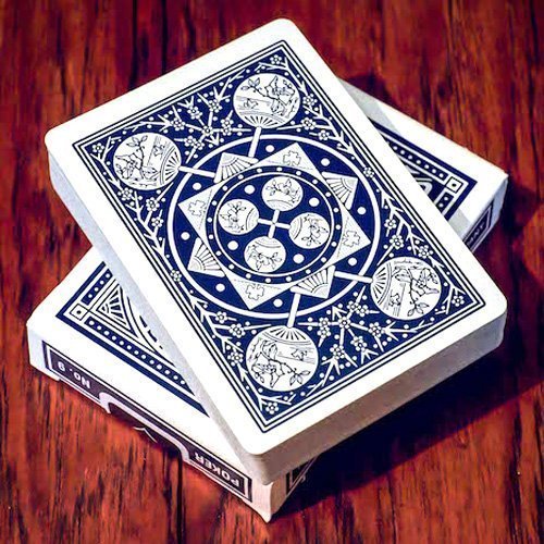 Tally-Ho Fan Back Playing Cards (Blue)