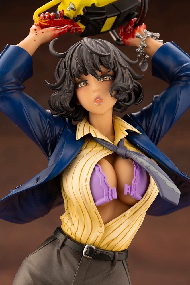 LEATHERFACE CHAINSAW DANCE BISHOUJO STATUE