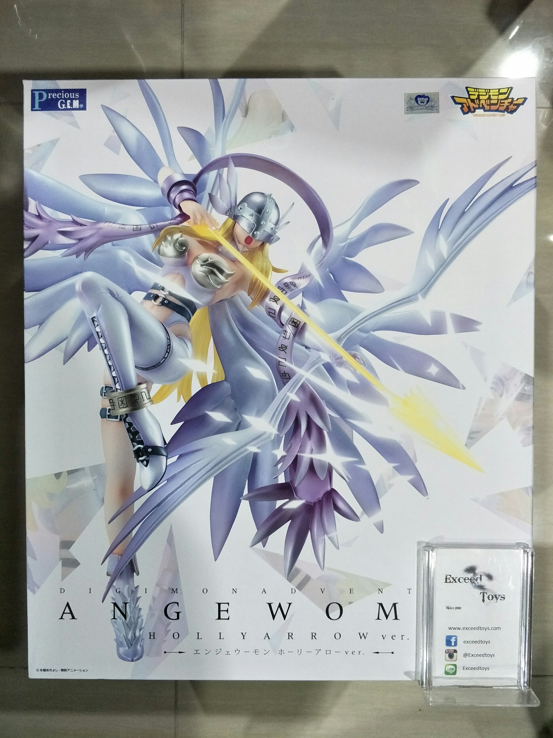Angewomon G.E.M. Holy Arrow ver. With Gleaming Pedestal