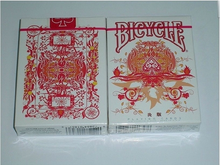 Bicycle Transducer Fire Playing Cards