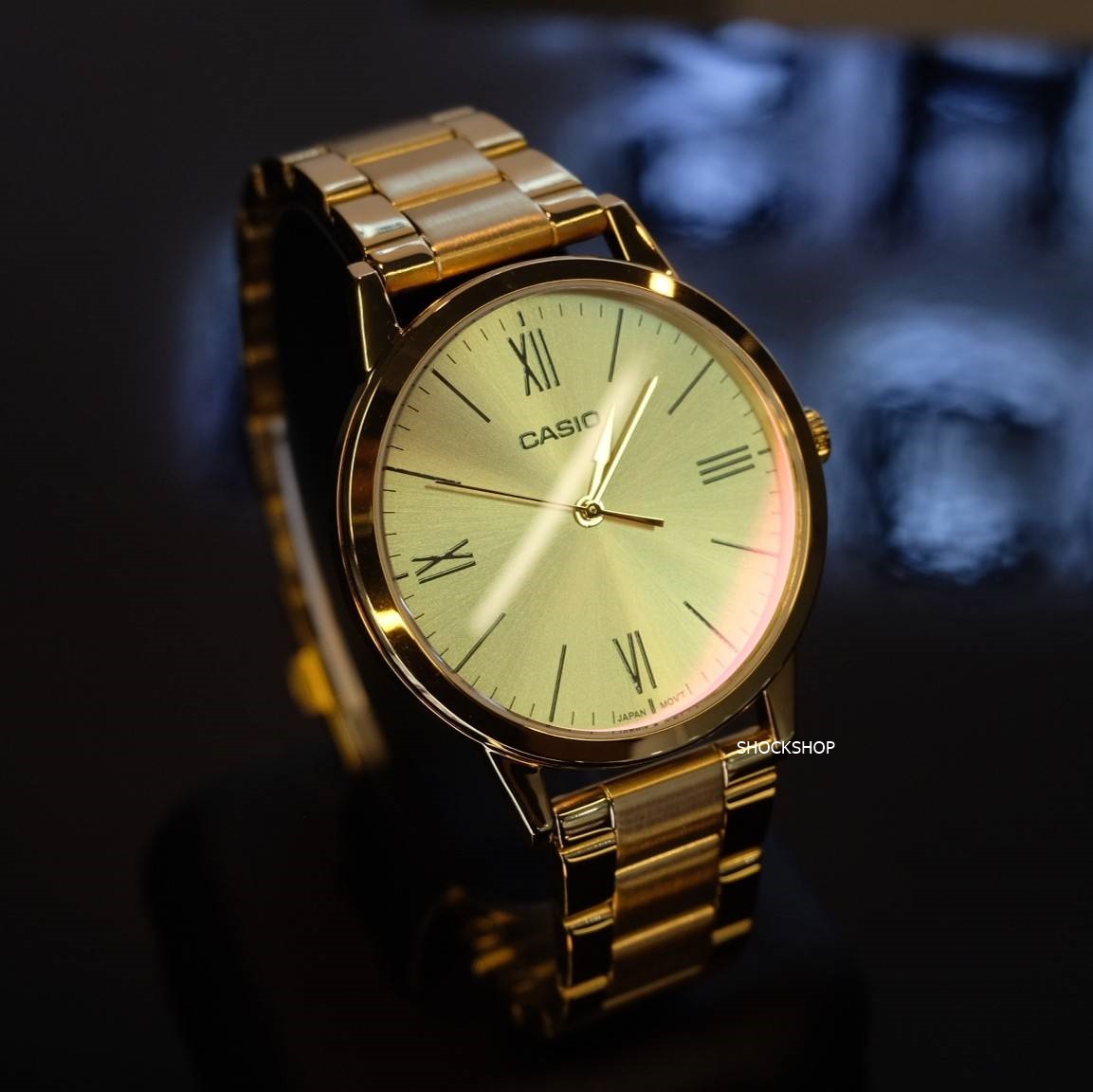 นาฬิกาผู้ชาย Casio รุ่น MTP-E600G-9B คาสิโอ