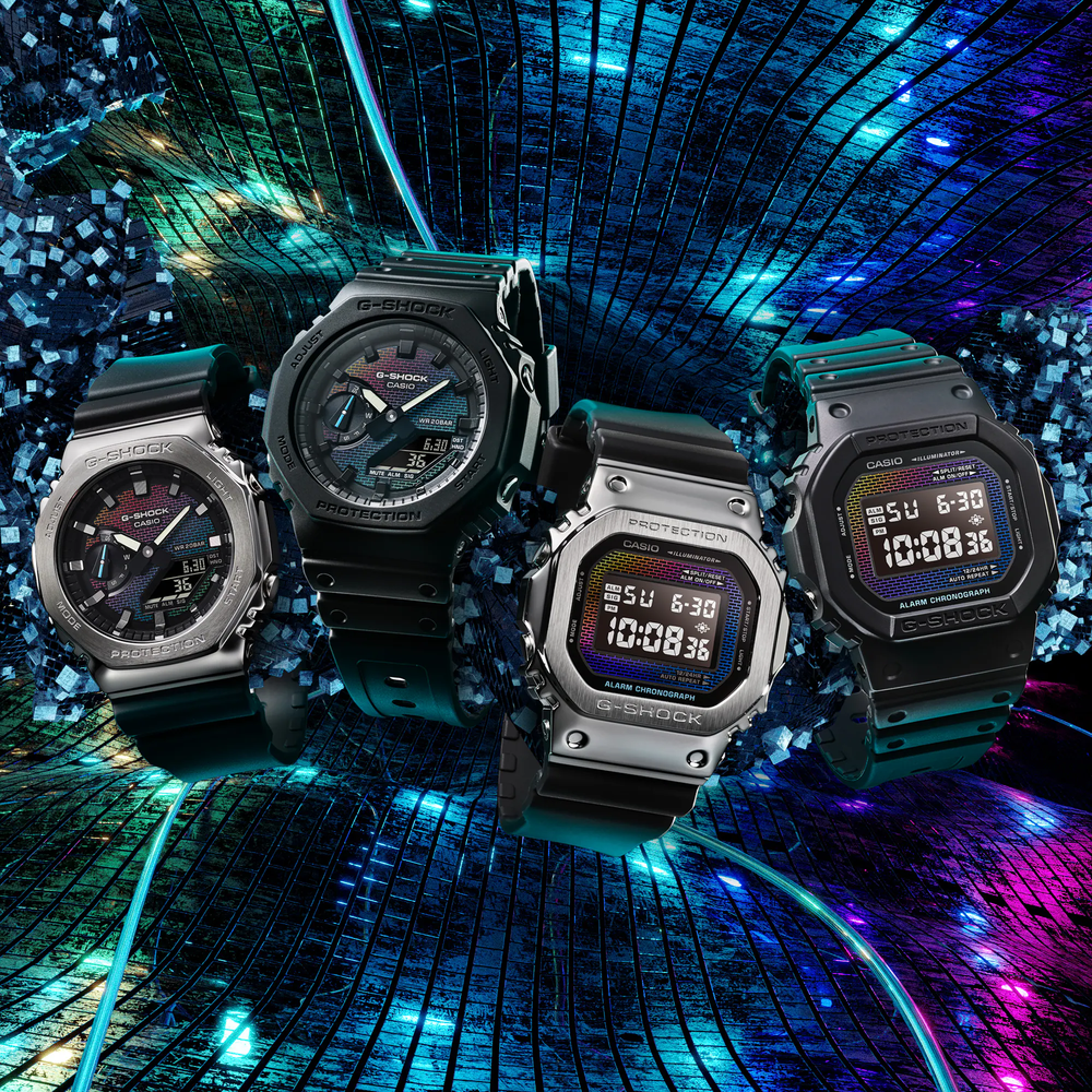 Casio G-Shock นาฬิกาข้อมือ รุ่น GA-2100RW-1A ซีรีส์ 2100 จีช็อค