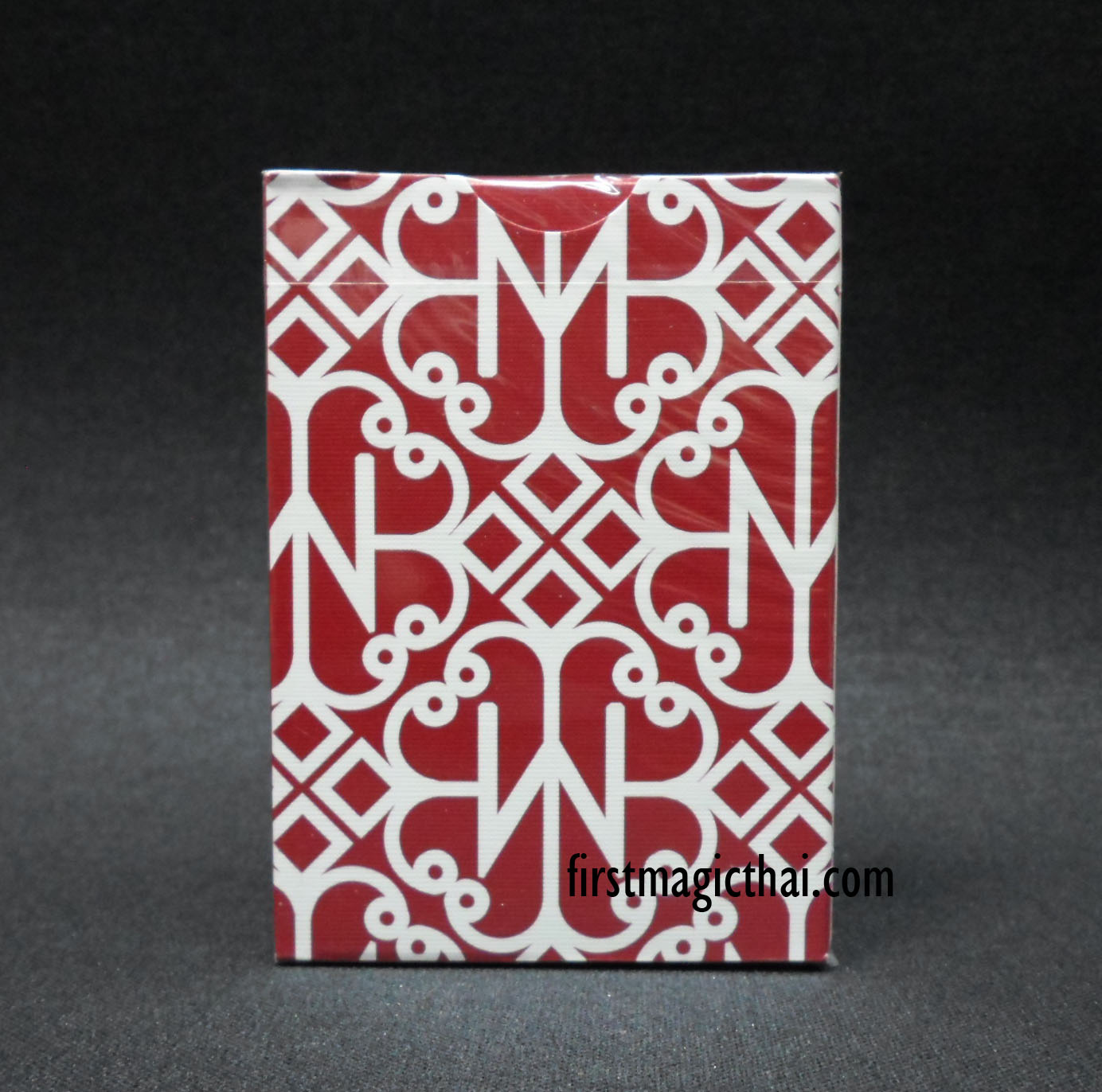 Red Madison Hustlers Playing Cards