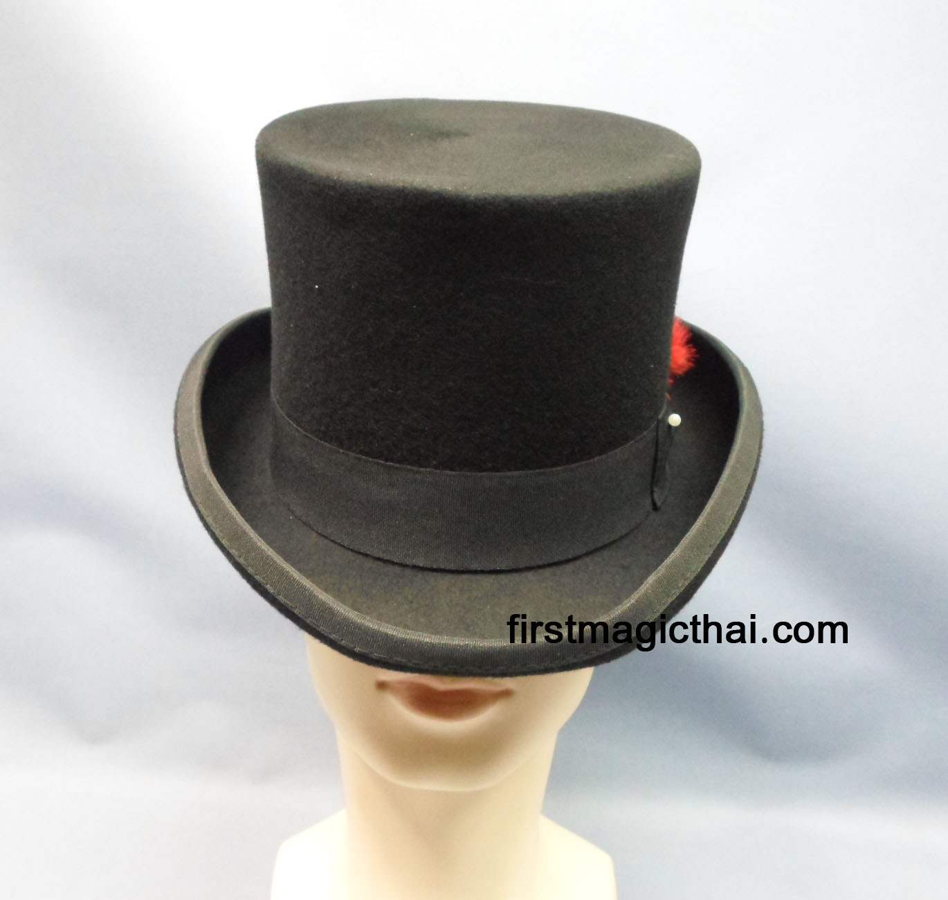 หมวก Top Hap สีดำ ทรงสูง