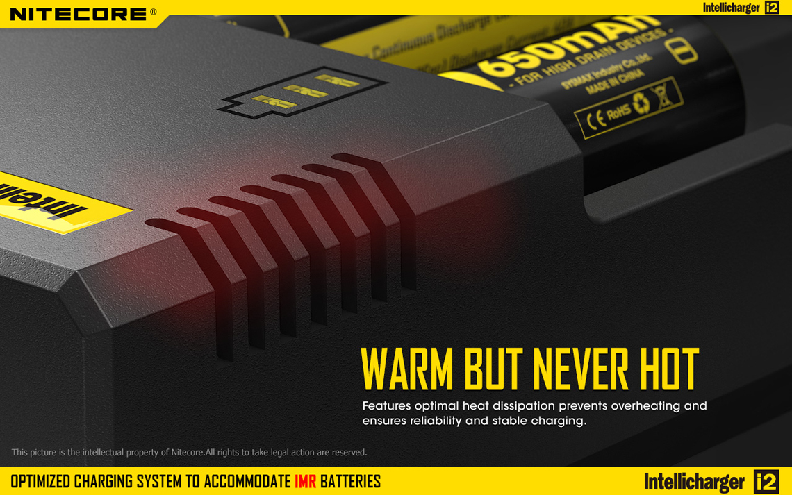 เครื่องชาร์จถ่านอัจฉริยะ Nitecore i2