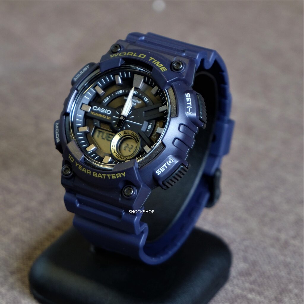 นาฬิกาผู้ชาย Casio รุ่น AEQ-110W-2AV คาสิโอ