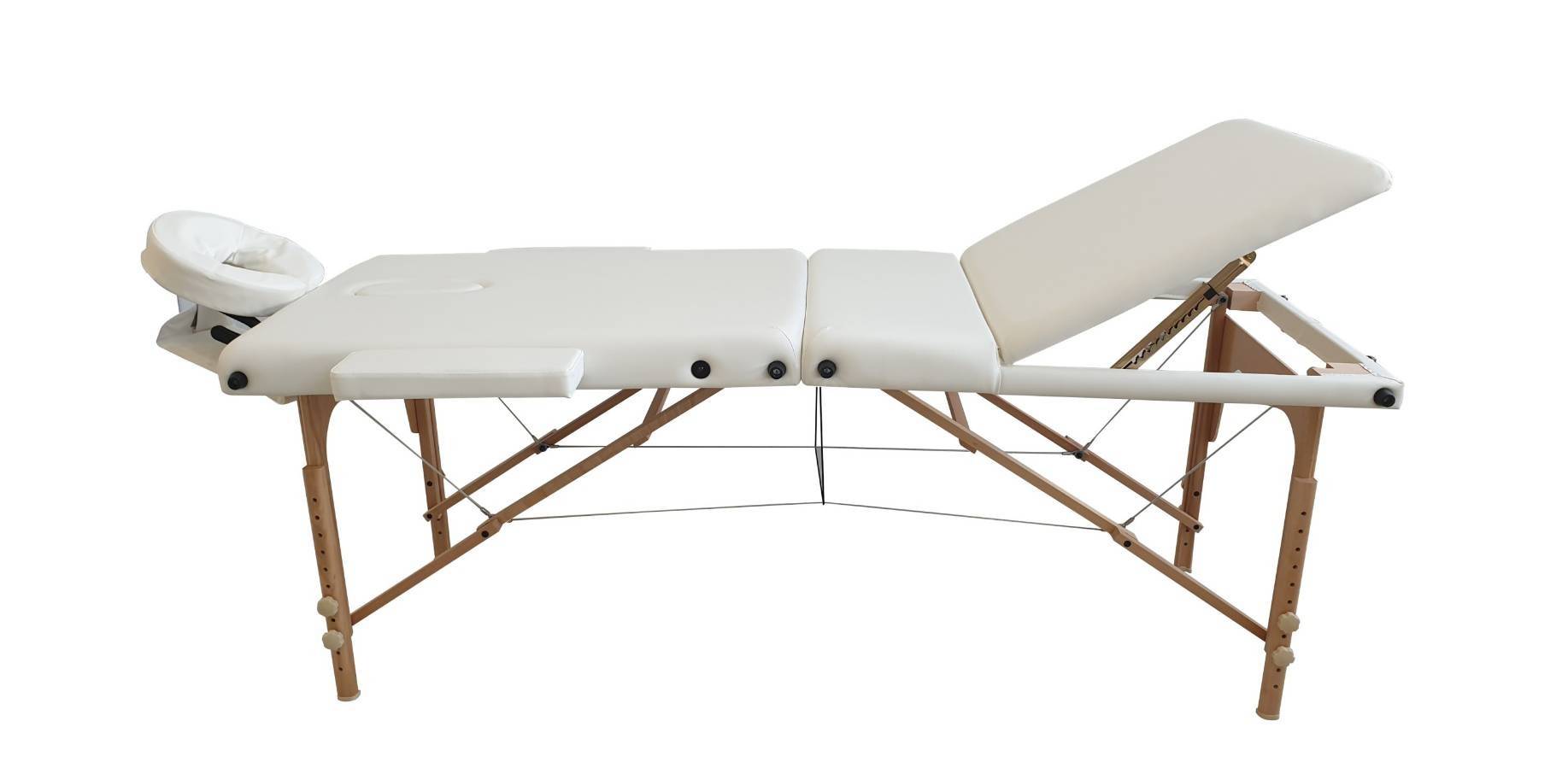 เตียงสปาพับได้ รุ่น Standard ETLโครงไม้ สีเขียว รับประกัน 1 ปี