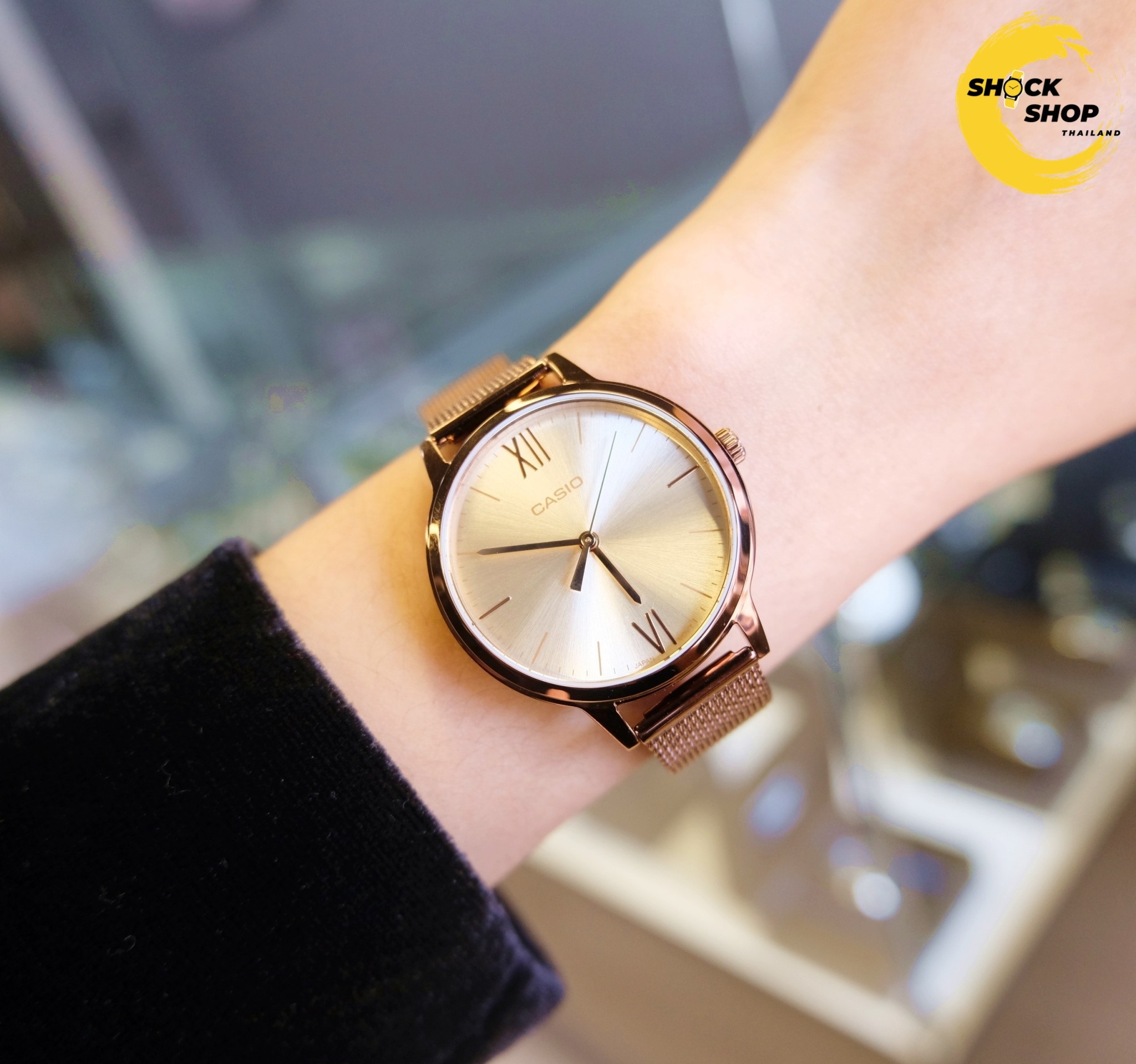 นาฬิกาผู้หญิง Casio รุ่น LTP-E157MR-9A คาสิโอ