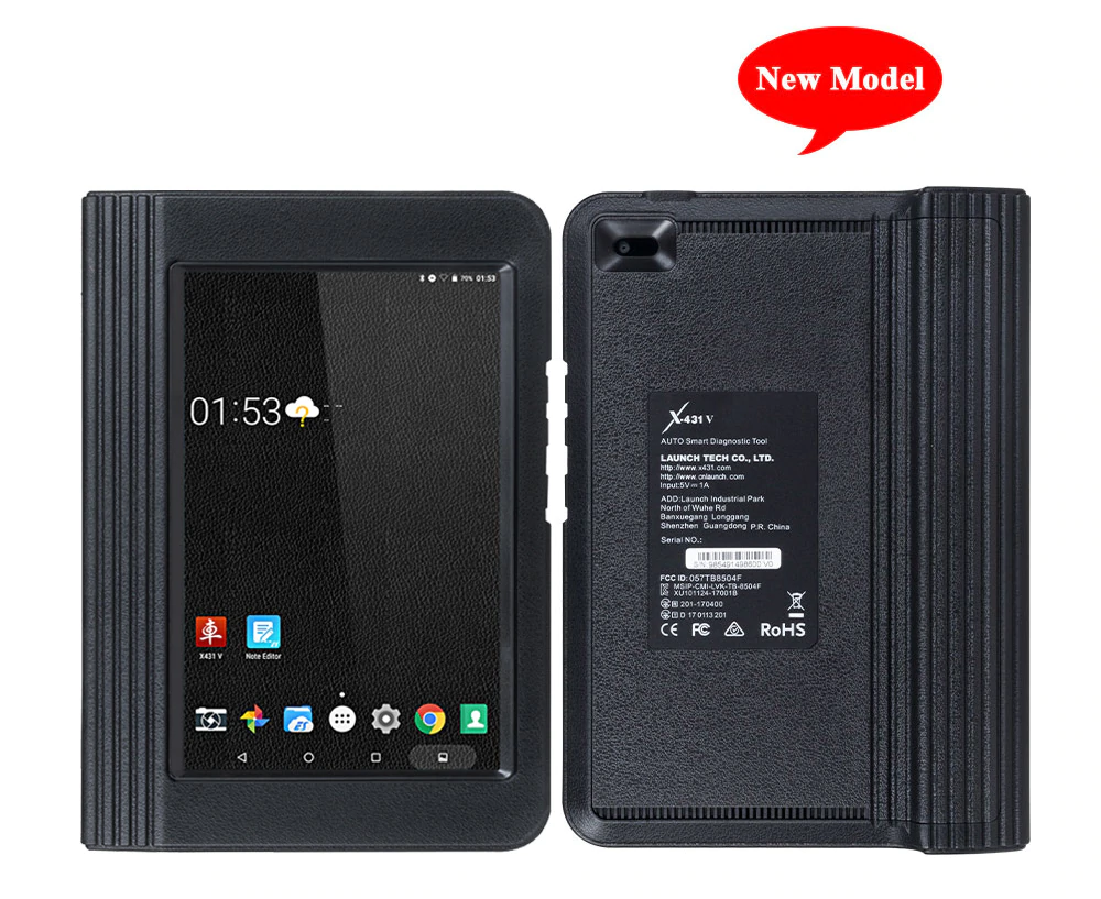 LAUNCH X431 V Bluetooth / Wi-Fi เครื่องมือวิเคราะห์รถยนต์ เครื่องสแกนรถยนต์ เครื่องมือวินิจฉัยรถยนต์ เครื่องสแกนโค้ด วิเคราะห์รถยนต์ อ่านโค้ดต่างๆ Code Reader Car Scanner Automotive Diagnostic Tool