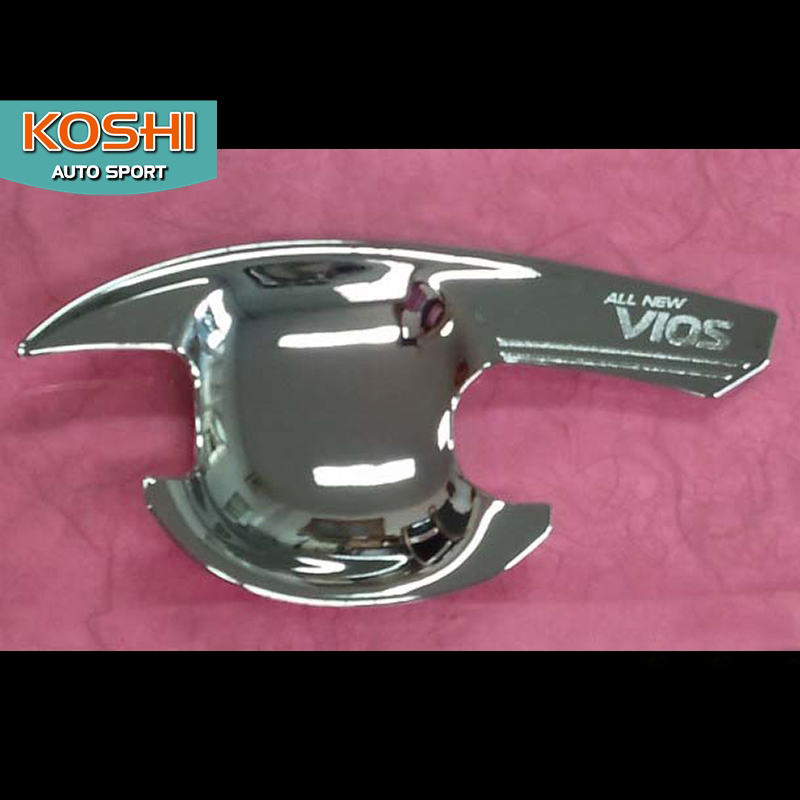 เบ้ารองมือ ชุบโครเมี่ยม Toyota Vios 2014 ยี่ห้อ lekone (4ชิ้น)