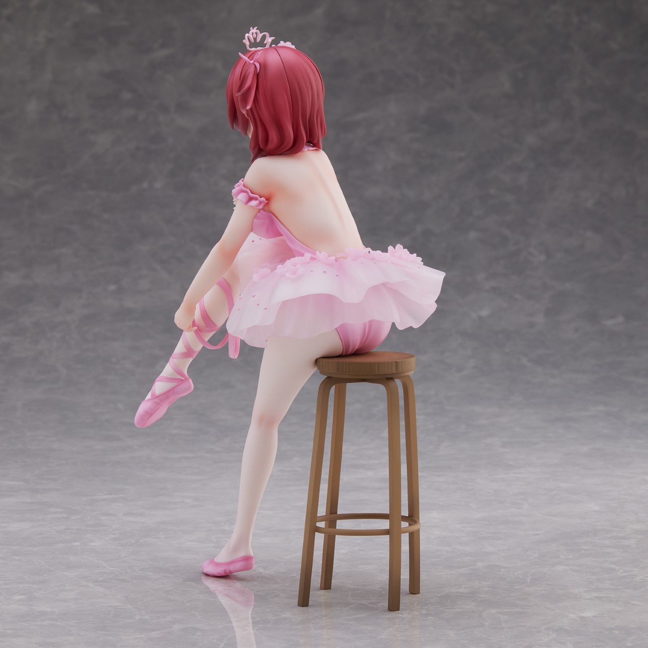"Flamingo Ballet" Red hair girl
