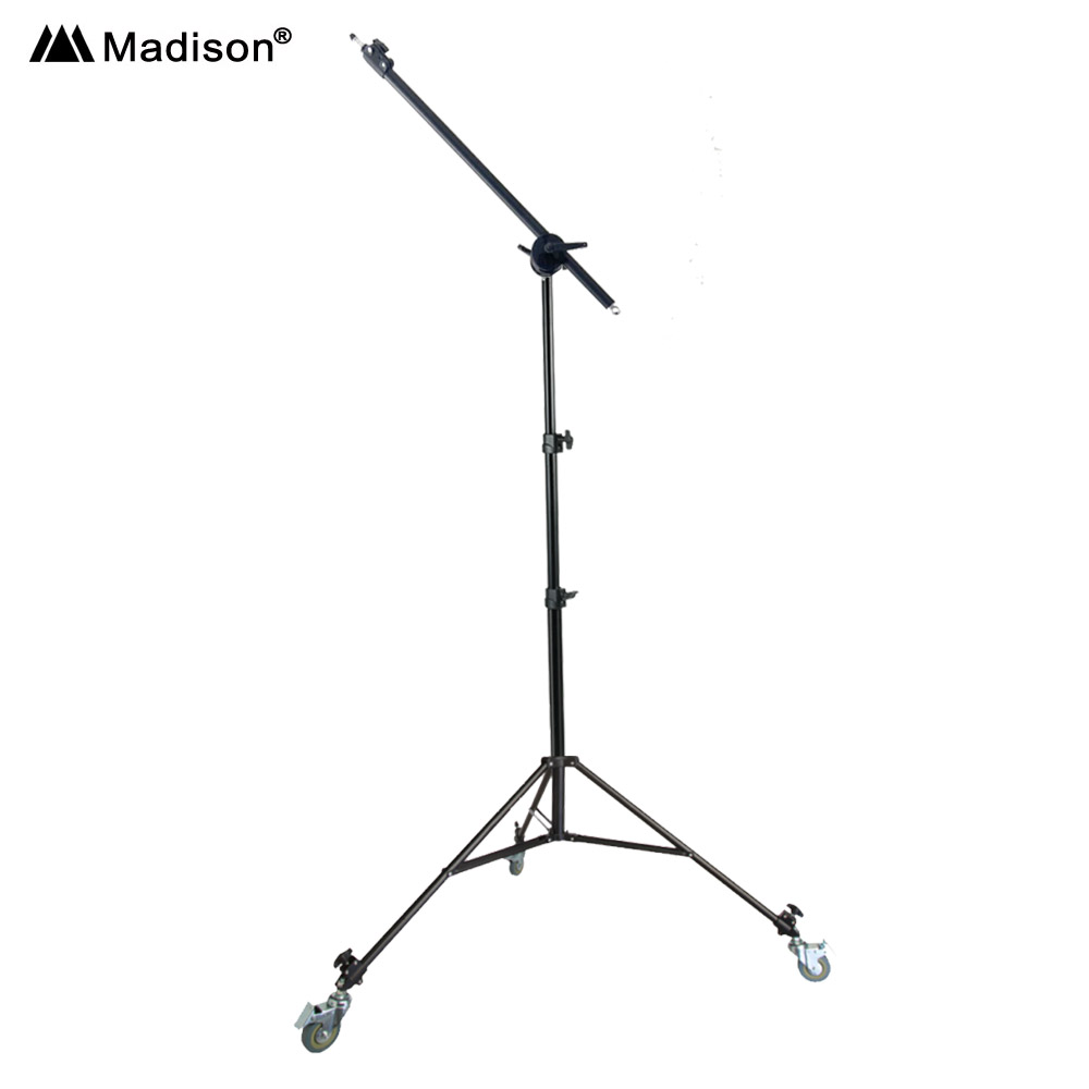 Madison : AM800 : Microphone Stand with wheel base ขาตั้งไมโครโฟนแบบมีล้อลาก