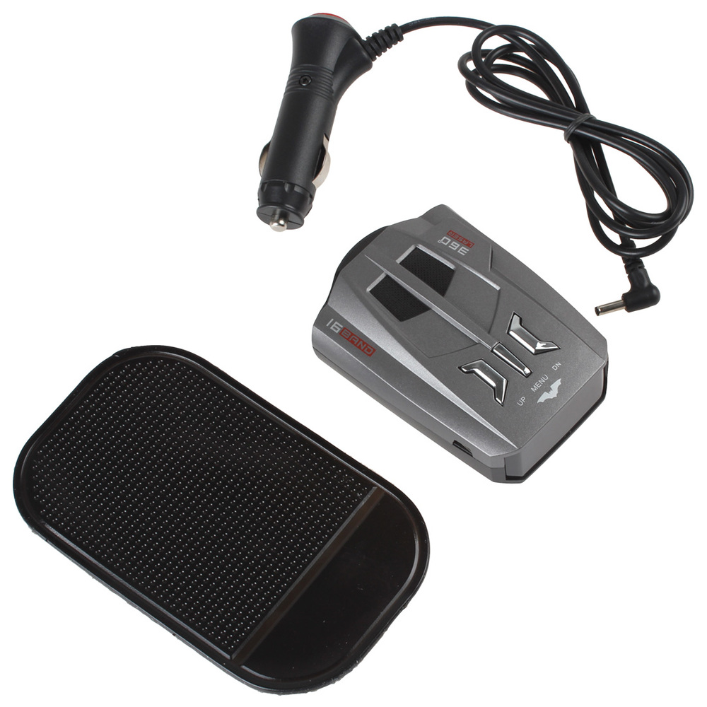 เครื่องเตือน ตรวจจับ เรดาห์ตำรวจ กล้องจับความเร็ว V9 มีจอ LED เฟิร์มแวร์ใหม่ล่าสุด