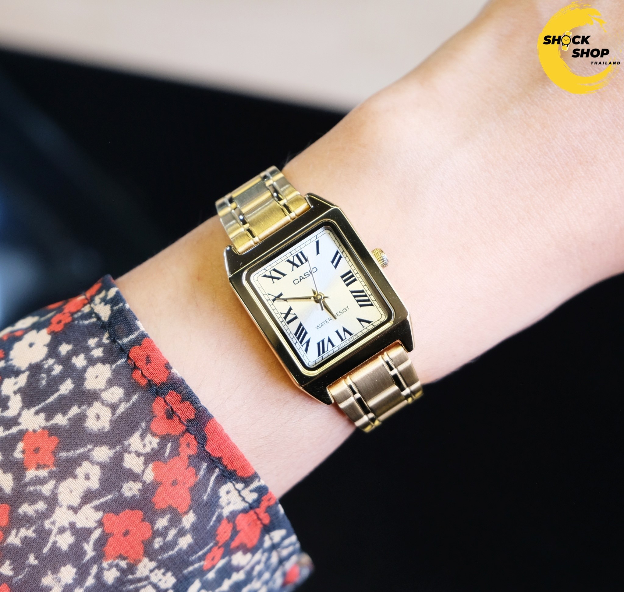 นาฬิกาผู้หญิง Casio Dress อะนาล็อก รุ่น LTP-V007G-9B คาสิโอ