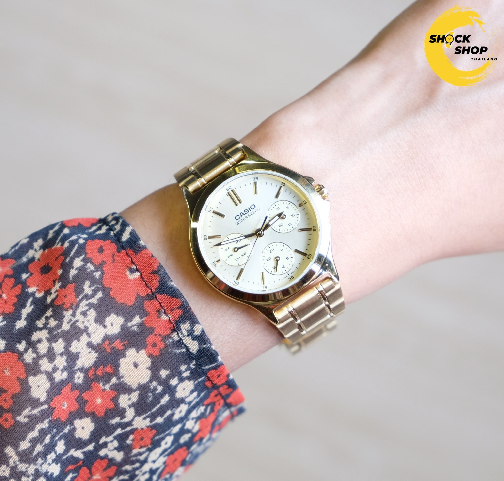 นาฬิกาผู้หญิง Casio รุ่น LTP-V300G-9A คาสิโอ