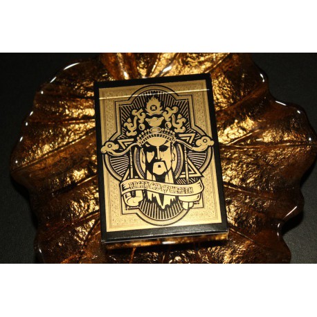 Angry God of Wealth Playing Cards