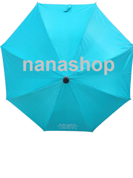 ร่มตอนเดียว24นิ้ว ร่ม24 ด้ามไม้เท้า มีหัวกันลื่น ร่มกันยูวี ขายปลีกและส่ง คละสีและสีล้วน