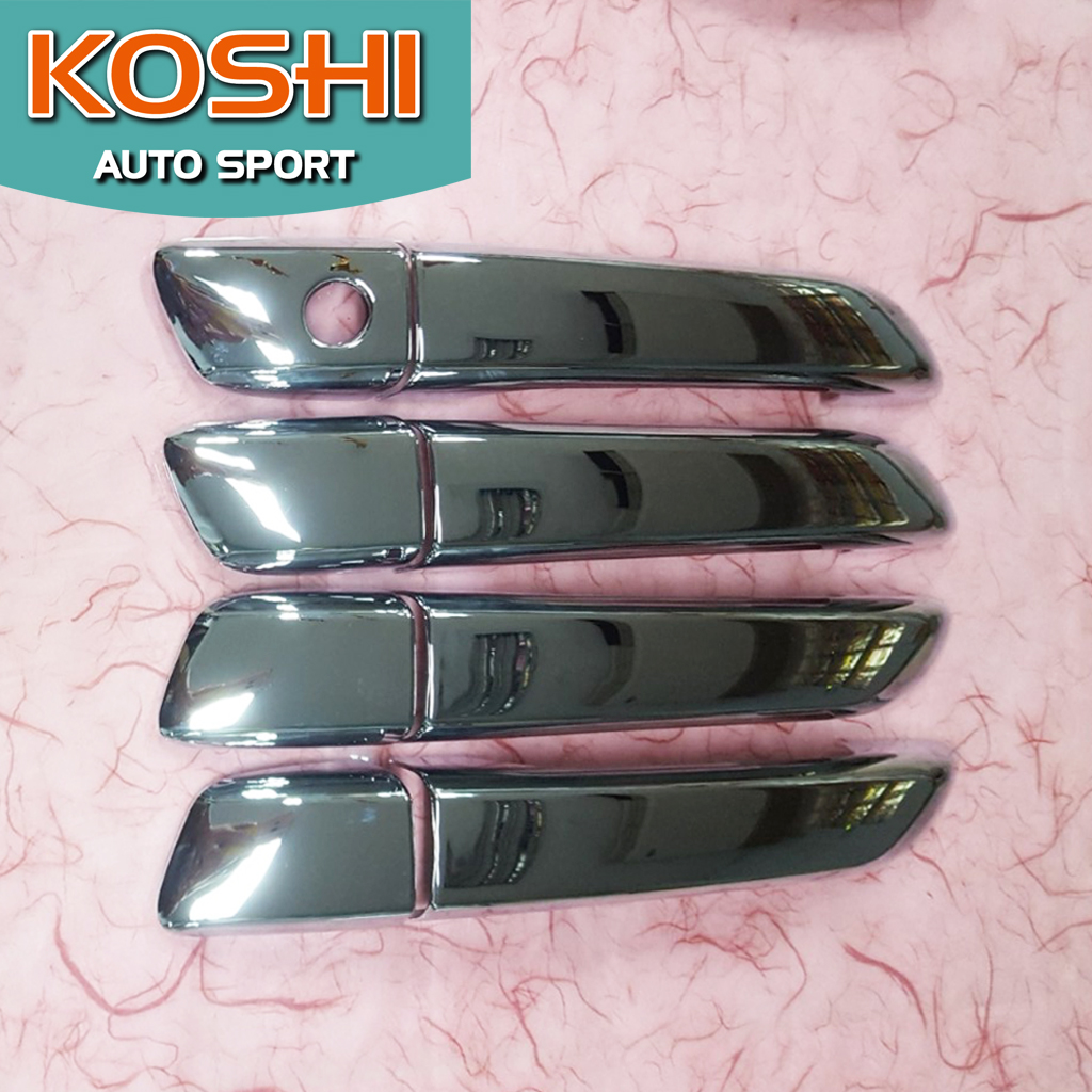 Koshi ครอบมือจับ Dmax 2020 รุ่น 4 ประตู สีชุบโครเมี่ยม