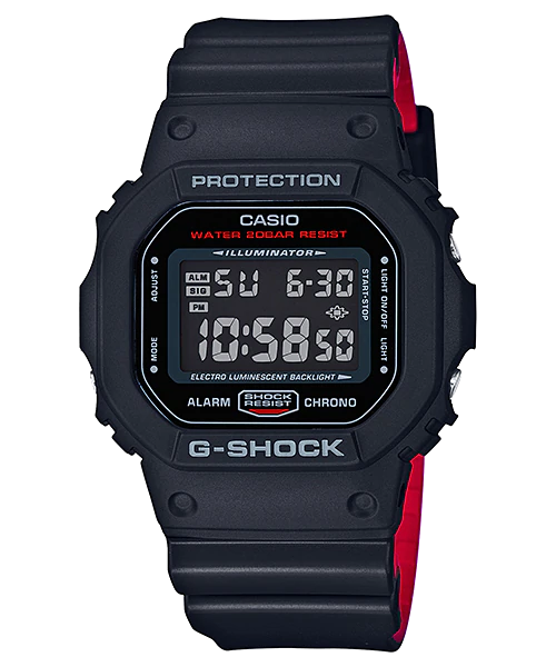 นาฬิกาผู้ชาย CASIO G-Shock รุ่น DW-5600HR-1 ซีรีส์ 5600 จีช็อค